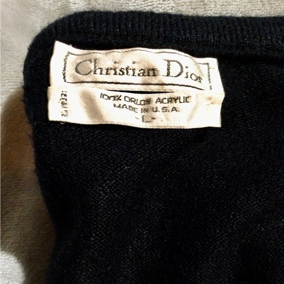 CHRISTIAN DIOR ORLON ACRYLIC MENS sweater. Immaculate condition. - Picture 5 of 5